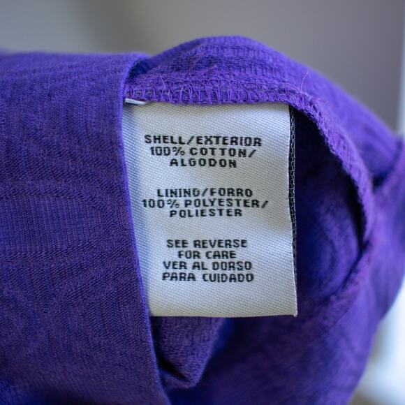 Madison Leigh Purple Belted Cowl Neck Formal Dress Size 6 - Picture 6 of 8